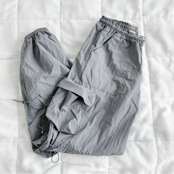 HALARA Pants - HALARA! DARK GRAY PARACHUTE PANTS!
